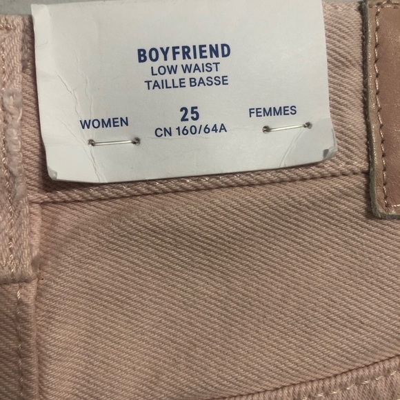 H&M Low Waist Distressed Boyfriend Jeans - Picture 7 of 9